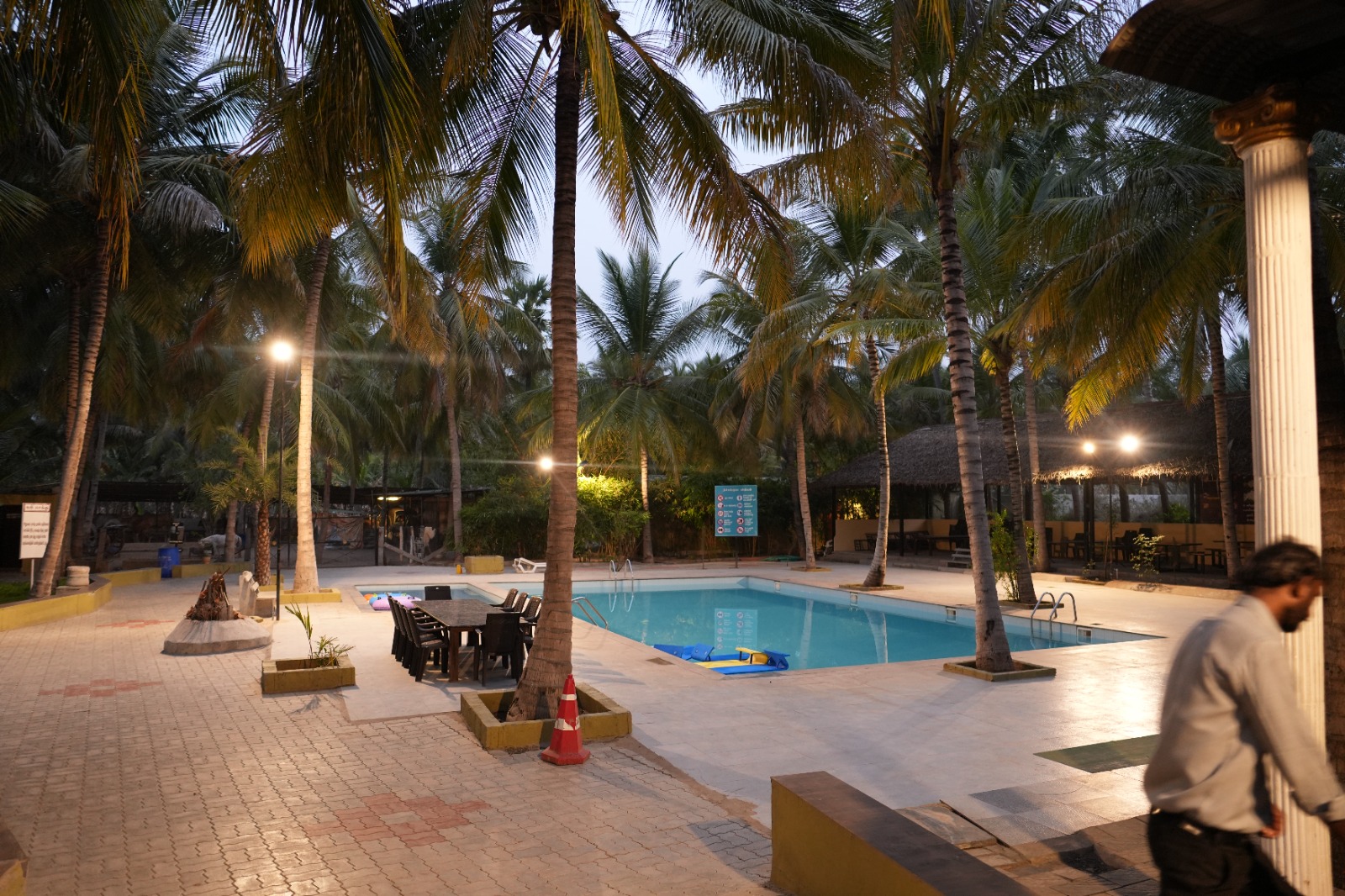 Outdoor view at resort